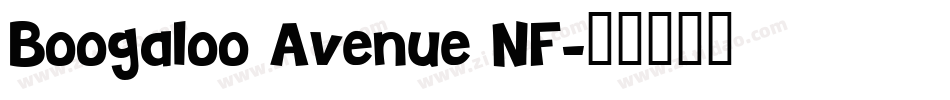 Boogaloo Avenue NF字体转换